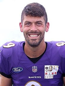 Its just a picture of Justin Tucker.