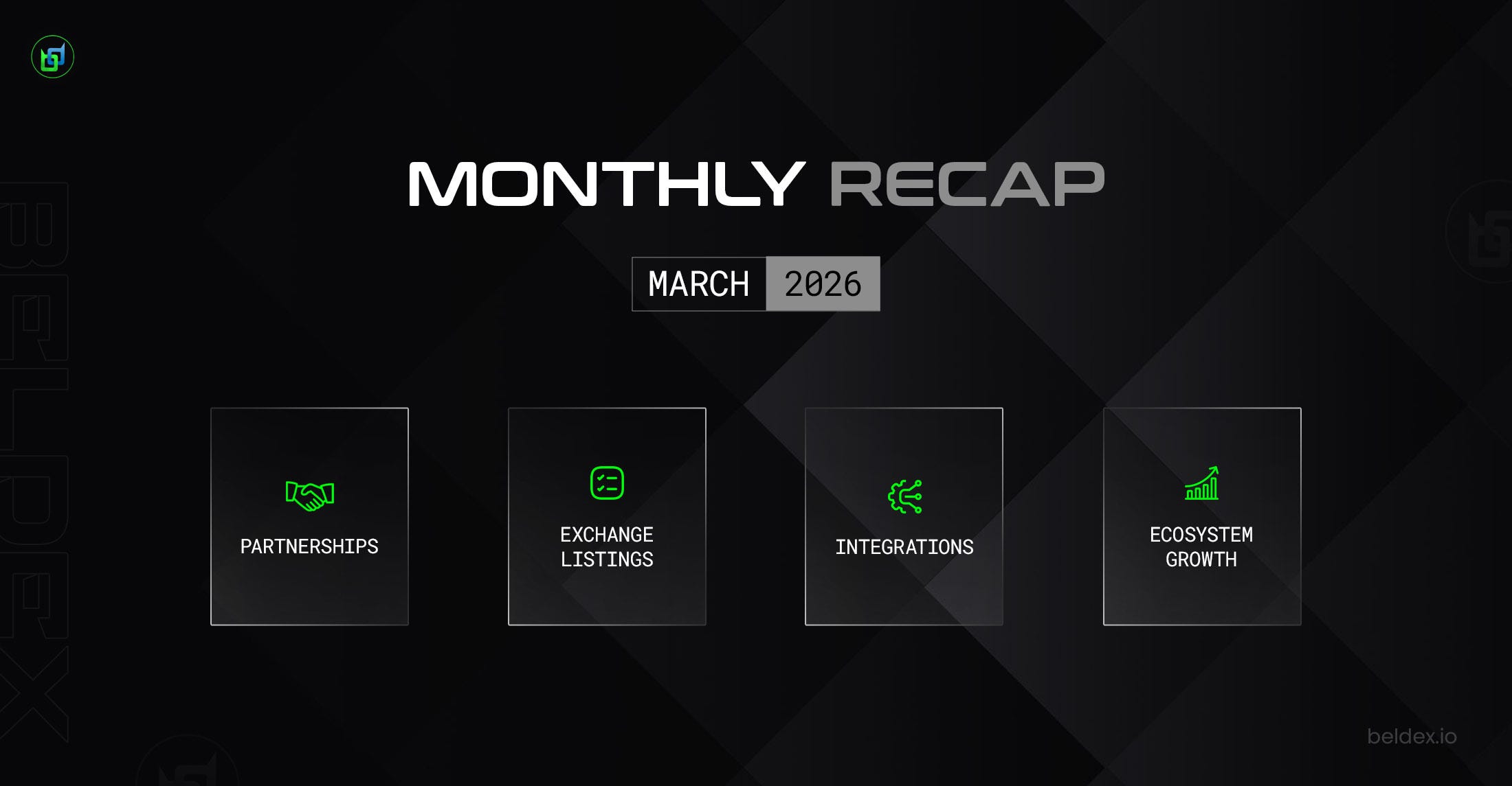 Beldex Monthly Recap: March 2026