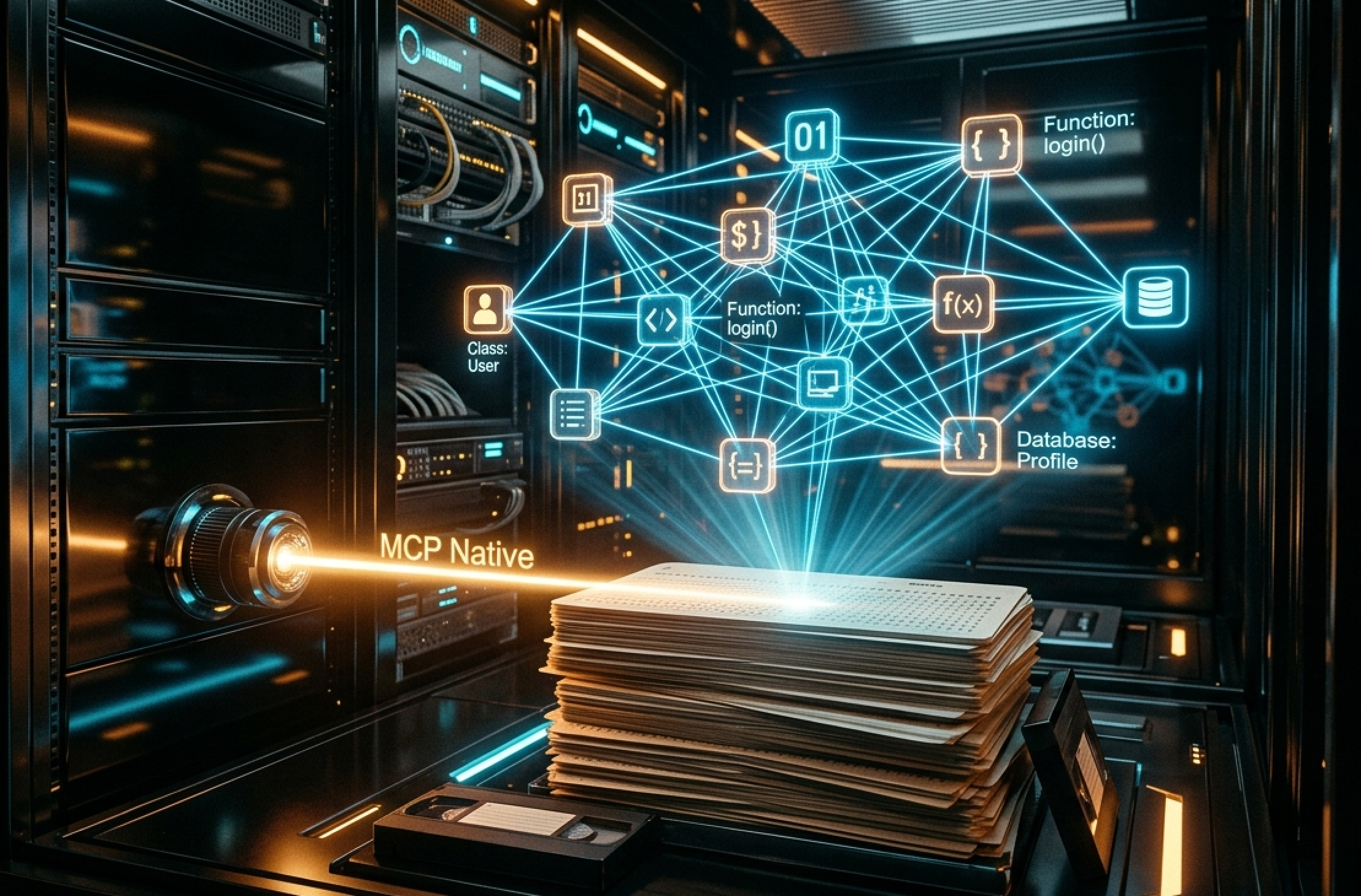 Beyond RAG: How MCP Native Knowledge Graphs Unlock Full Codebase Structural Awareness
