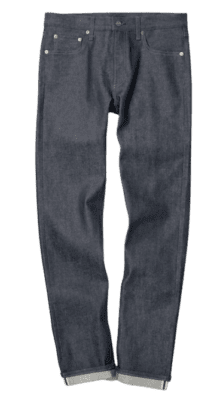 Uniqlo Stretch Selvedge Slim-Fit Jeans