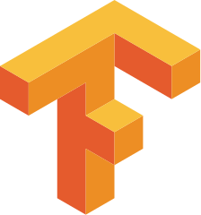 TensorFlow logo from https://upload.wikimedia.org/wikipedia/commons/2/2d/Tensorflow_logo.svg on CC licence