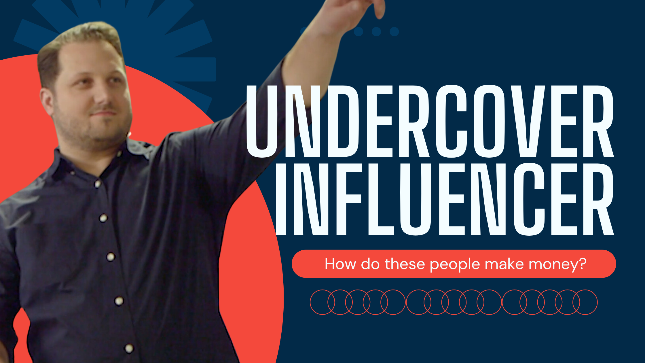 I’m going undercover as an influencer / affiliate marketer