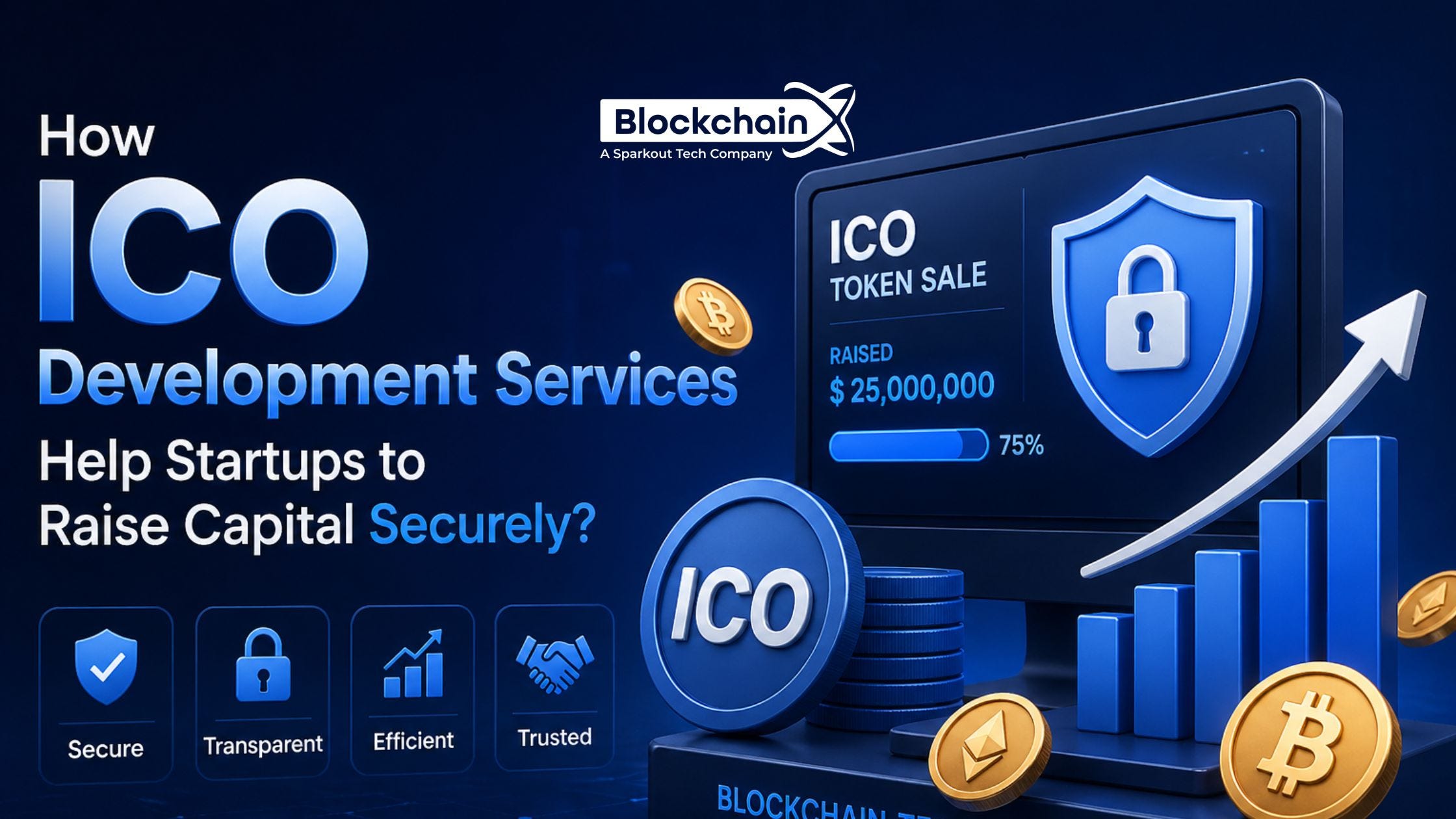 How ICO Development Services Help Startups to Raise Capital Securely?