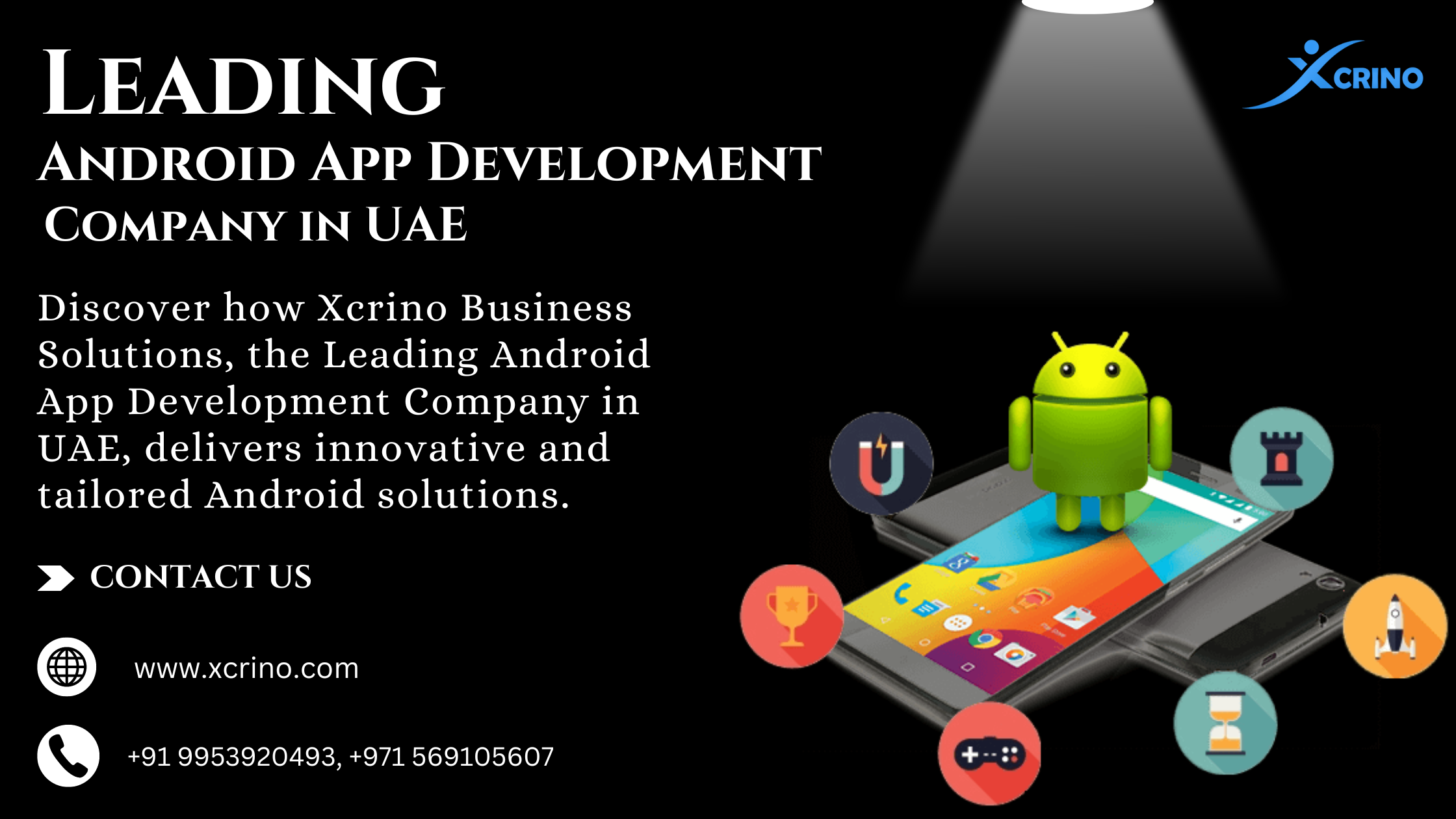 Top Android App Development Solutions in UAE: Xcrino Business Solutions