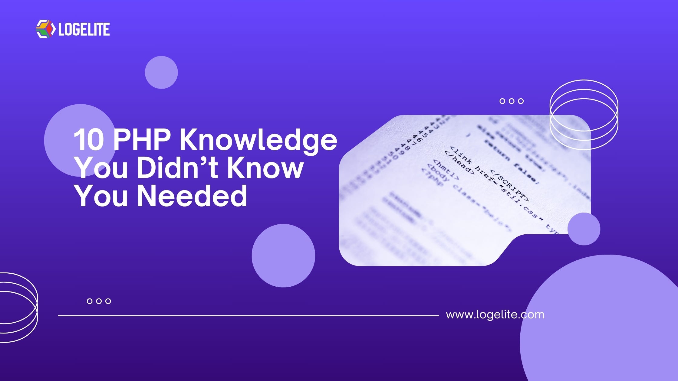 10 PHP Knowledge You Didn’t Know You Needed