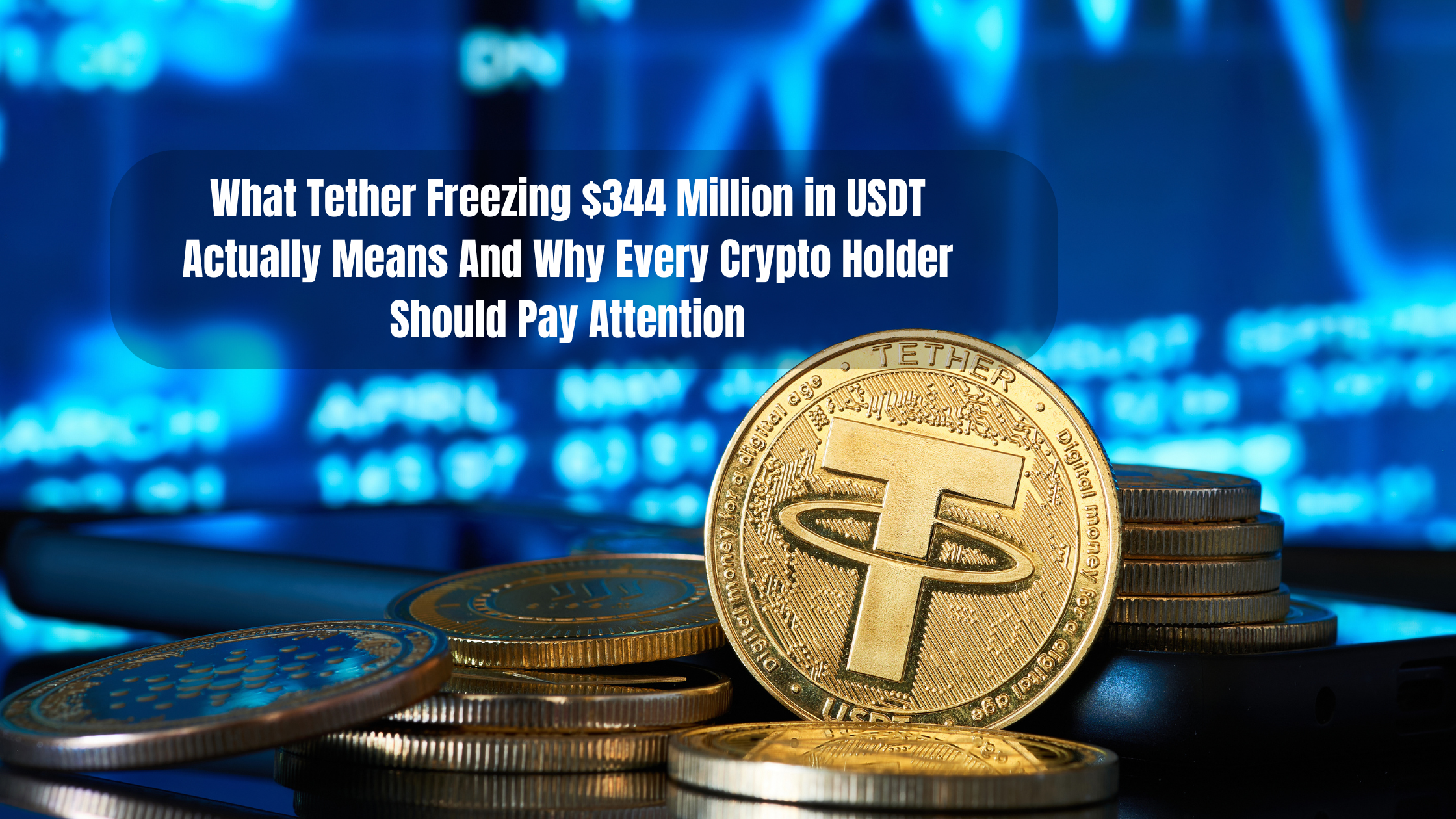 What Tether Freezing $344 Million in USDT Actually Means And Why Every Crypto Holder Should Pay…