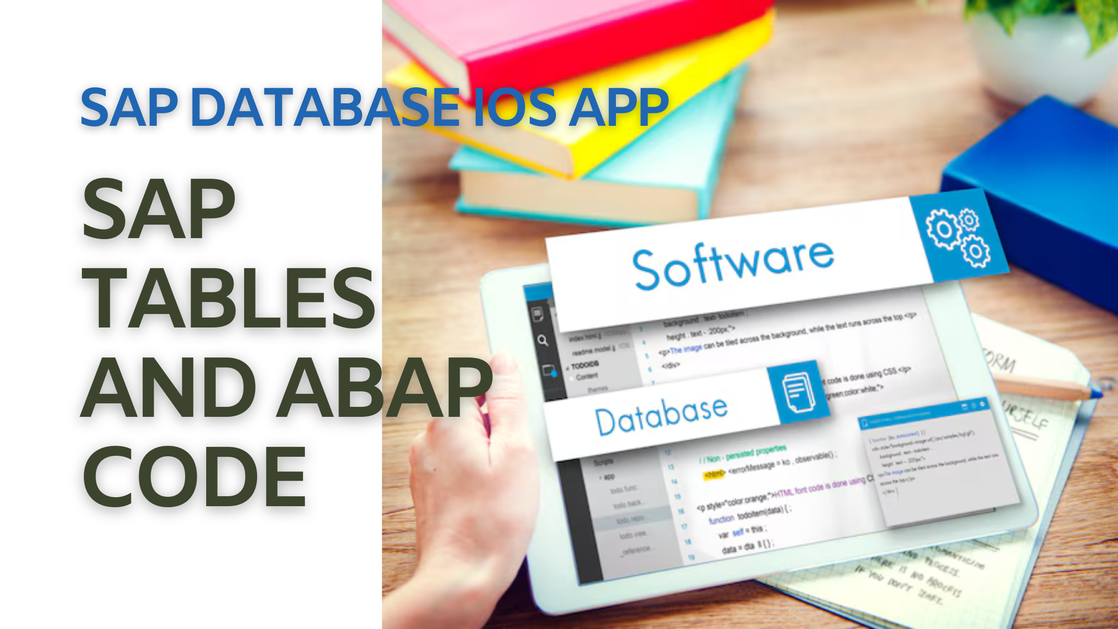 SAP Database iOS App — Maximizing Productivity with SAP Tables and ABAP Code