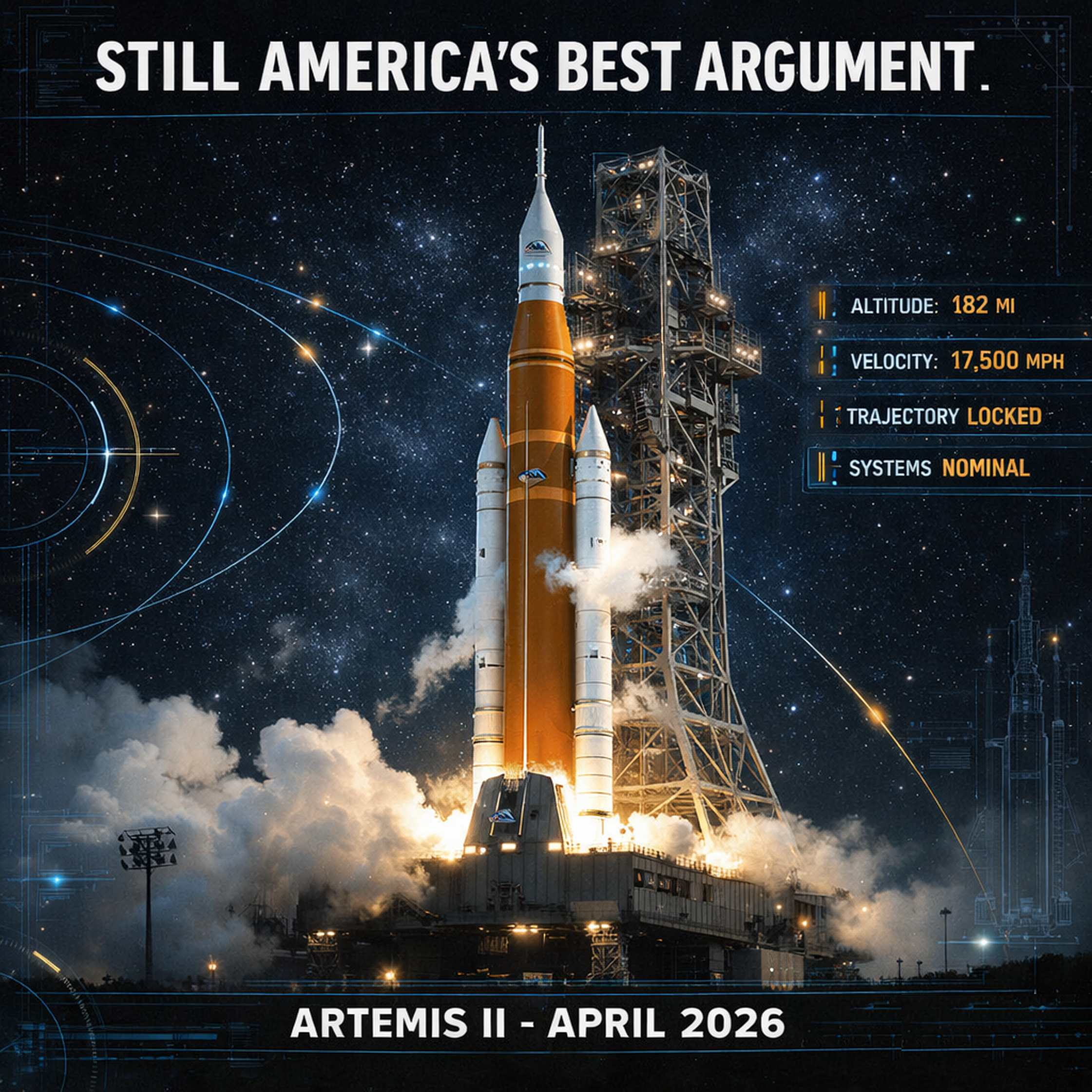 World’s Most Delayed Rocket Still America’s Best Argument