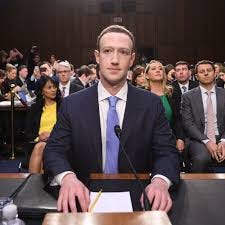 Zuckerberg before the senate