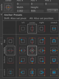 Anchor Presets