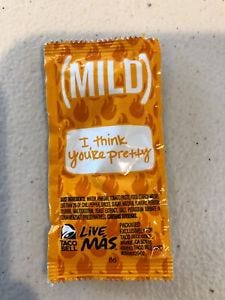 Image result for taco bell mild sauce packet