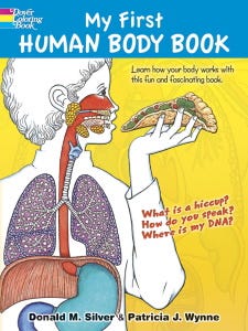 My First Human Body Coloring Book