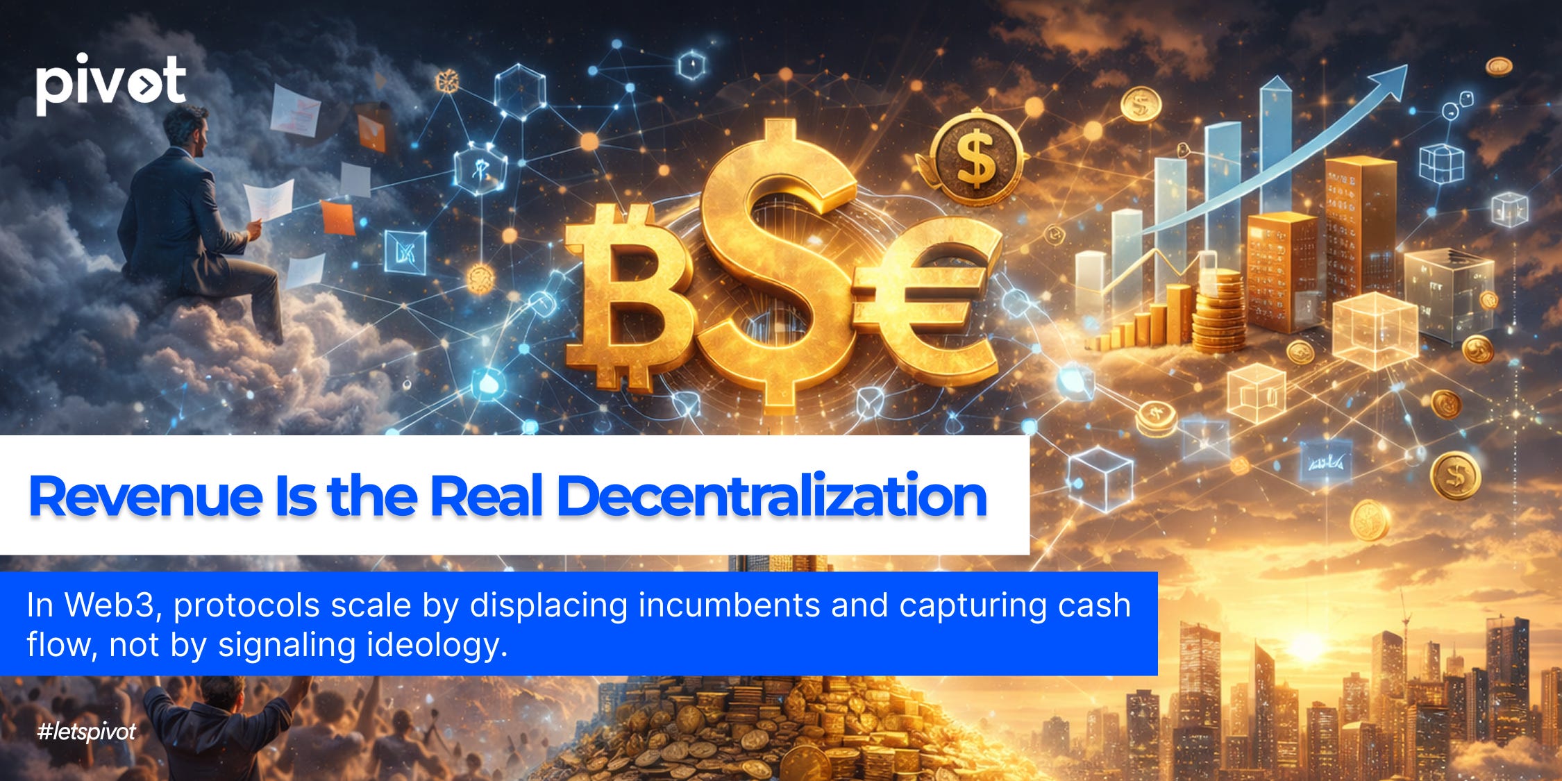 Decentralization Doesn’t Scale on Ideology. It Scales on Revenue.