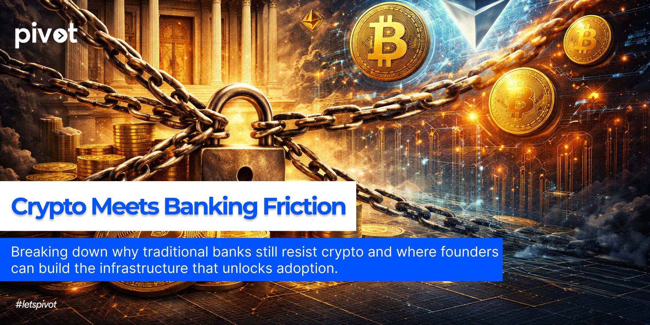 Crypto Is Going Mainstream. So Why Is Banking Infrastructure Still Blocking It?