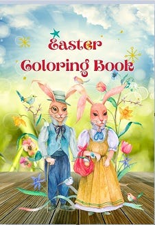 Our New Easter Coloring Book 🐰🎨 is here to help the kids enjoy and celebrate even more Easter and Spring 🌸. These fun coloring pages are for all age groups, from little ones 👶 to grandparents 👵👴. It also helps in developing fine motor skills ✋, eye-hand coordination 👁️✋, and improves pen control ✍️.
