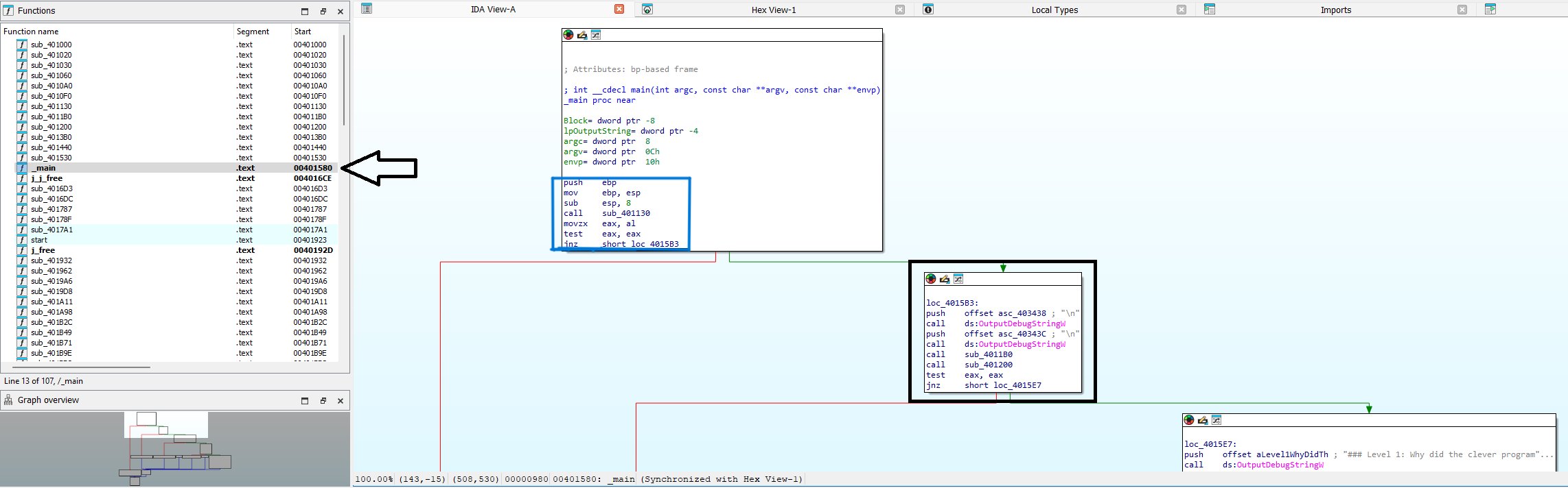 Write-up WinAntiDbg0x100