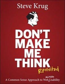 Don’t Make Me Think book