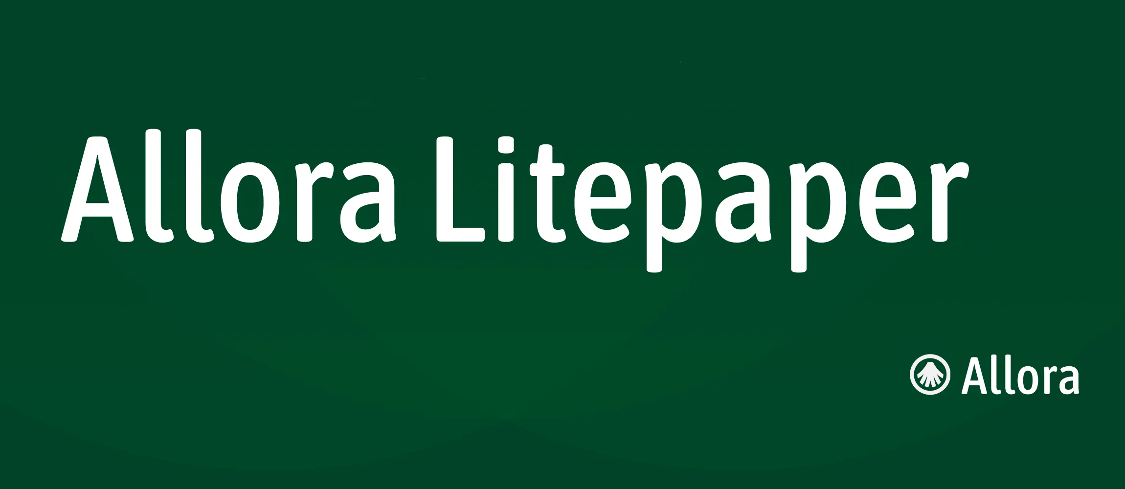 Allora Network Litepaper Tanıtımı