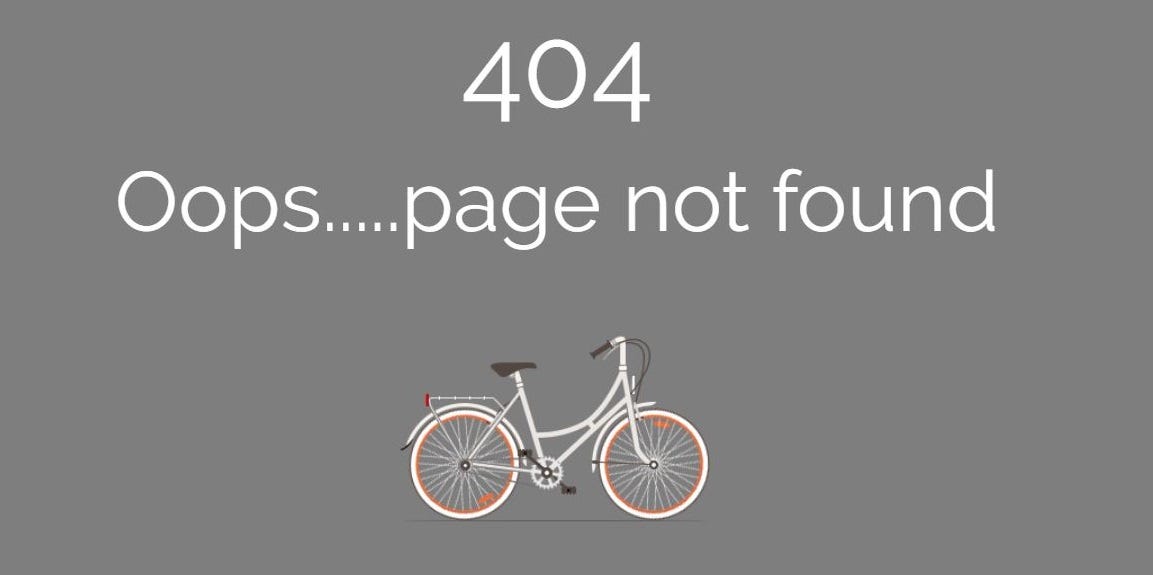 If there ever were a sad 404…