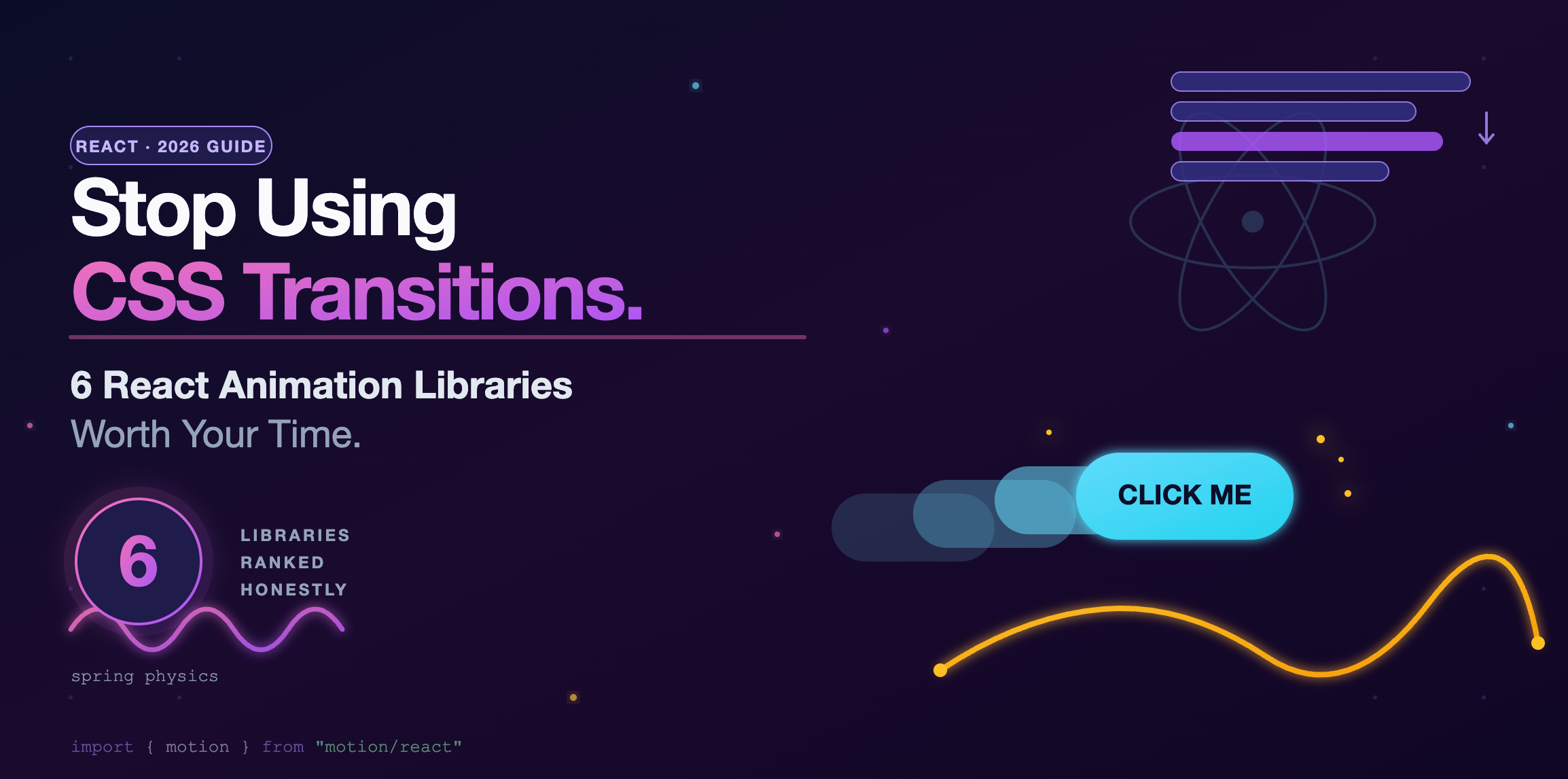 Stop Using CSS Transitions: 6 React Animation Libraries Worth Your Time