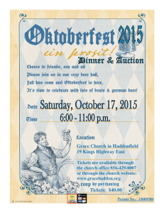 Oktoberfest 2015 poster