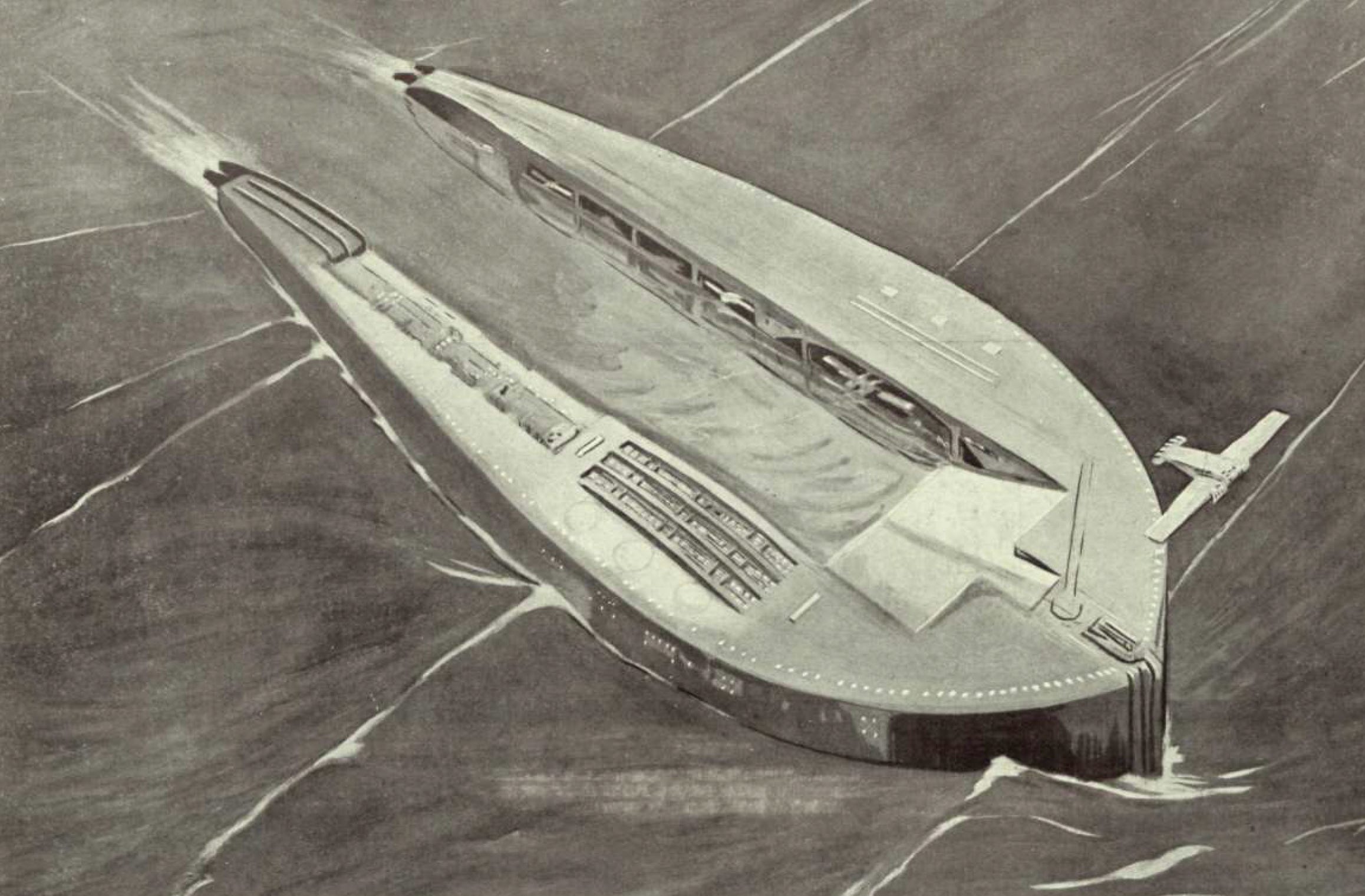 A Floating Island in the Ocean (1925)