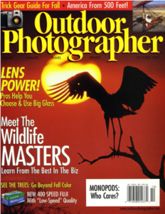 Outdoor photographer cover by Daniel J. Cox