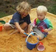 Children with Autism playing together.