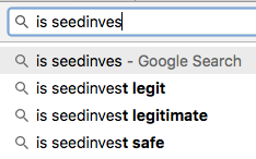 Are Crowdfunding Sites Safe Investments -- is seedinvest legit google