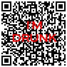 "I'm Drunk" QR Code