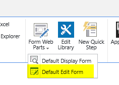 Modify File Name - Default Edit Form