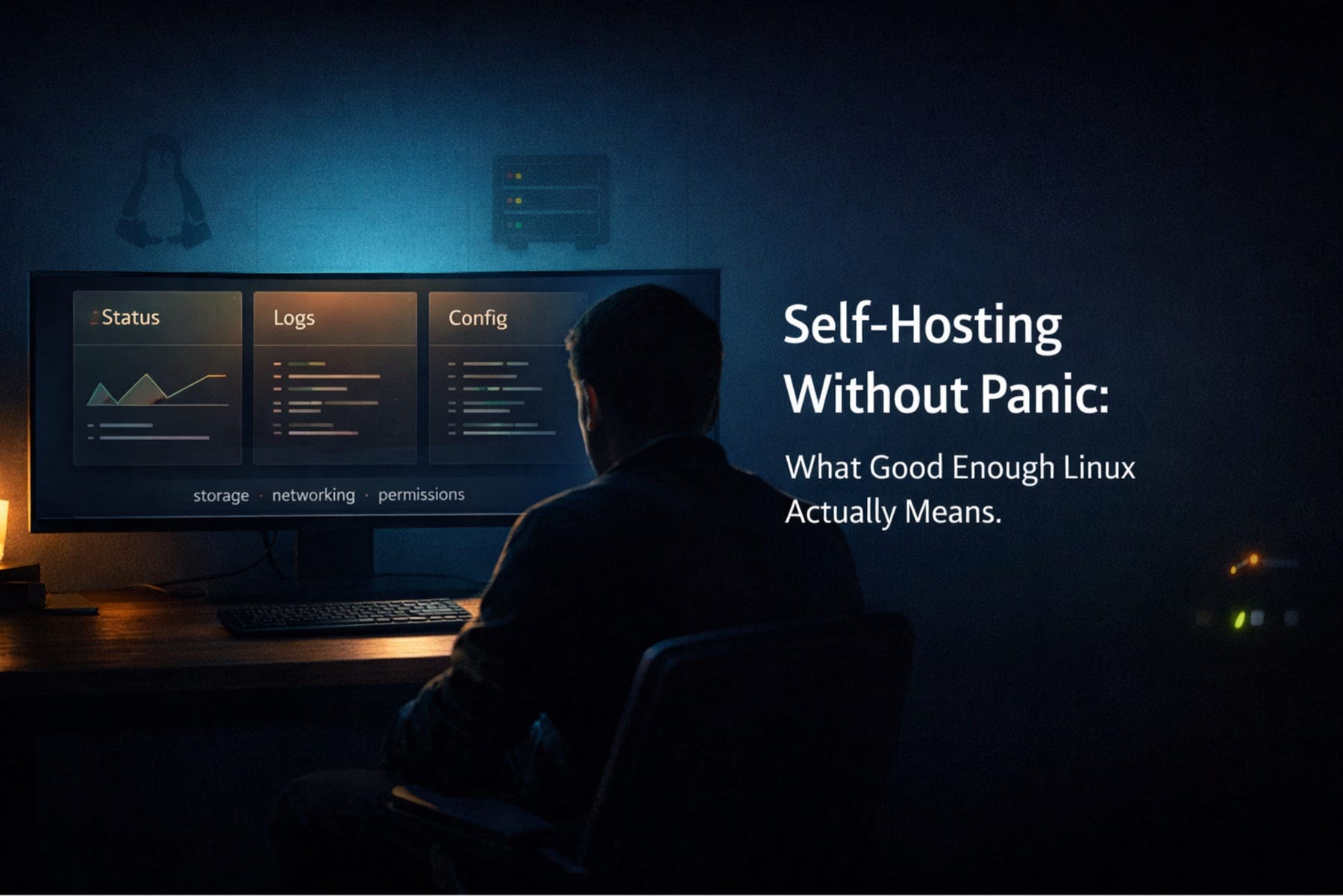 Linux for self-hosters, part 1: Self-hosting without panic – what “good enough Linux” actually…