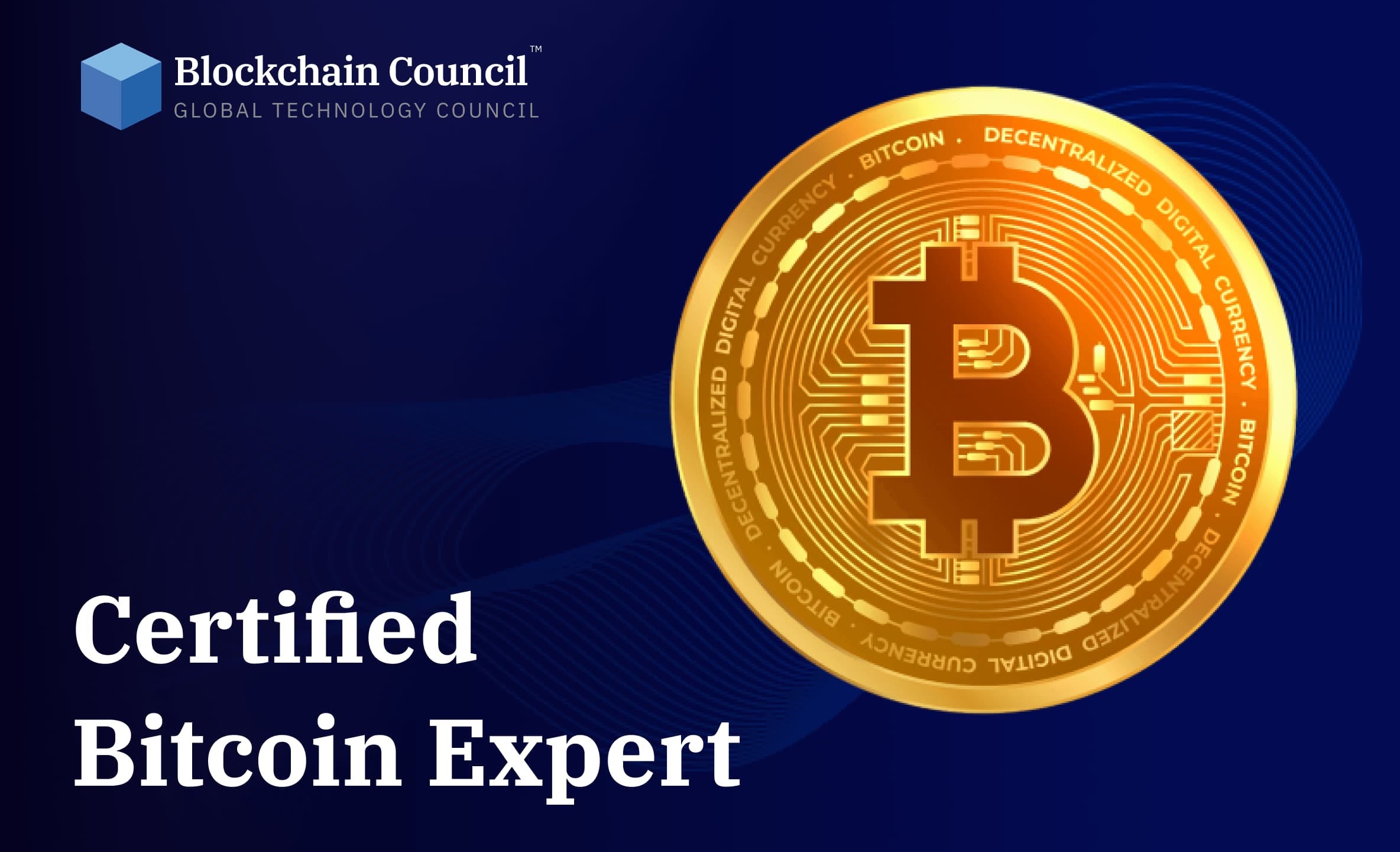 Certified Bitcoin Expert (CBE) program from the Blockchain Council