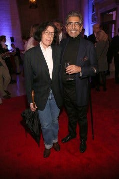 Fran Lebowitz, Sonny Mehta - ©Patrick McMullan