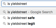 Are Crowdfunding Sites Safe Investments -- is yieldstreet legit google