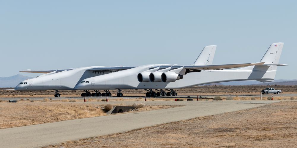 The Large Stratolaunch Aircraft just Reached a New Milestone