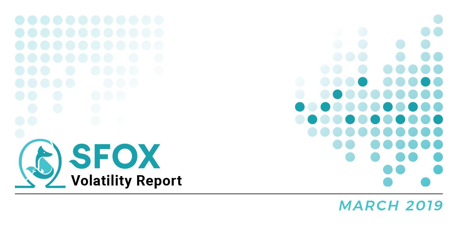 The SFOX Crypto Volatility Report: March 2019