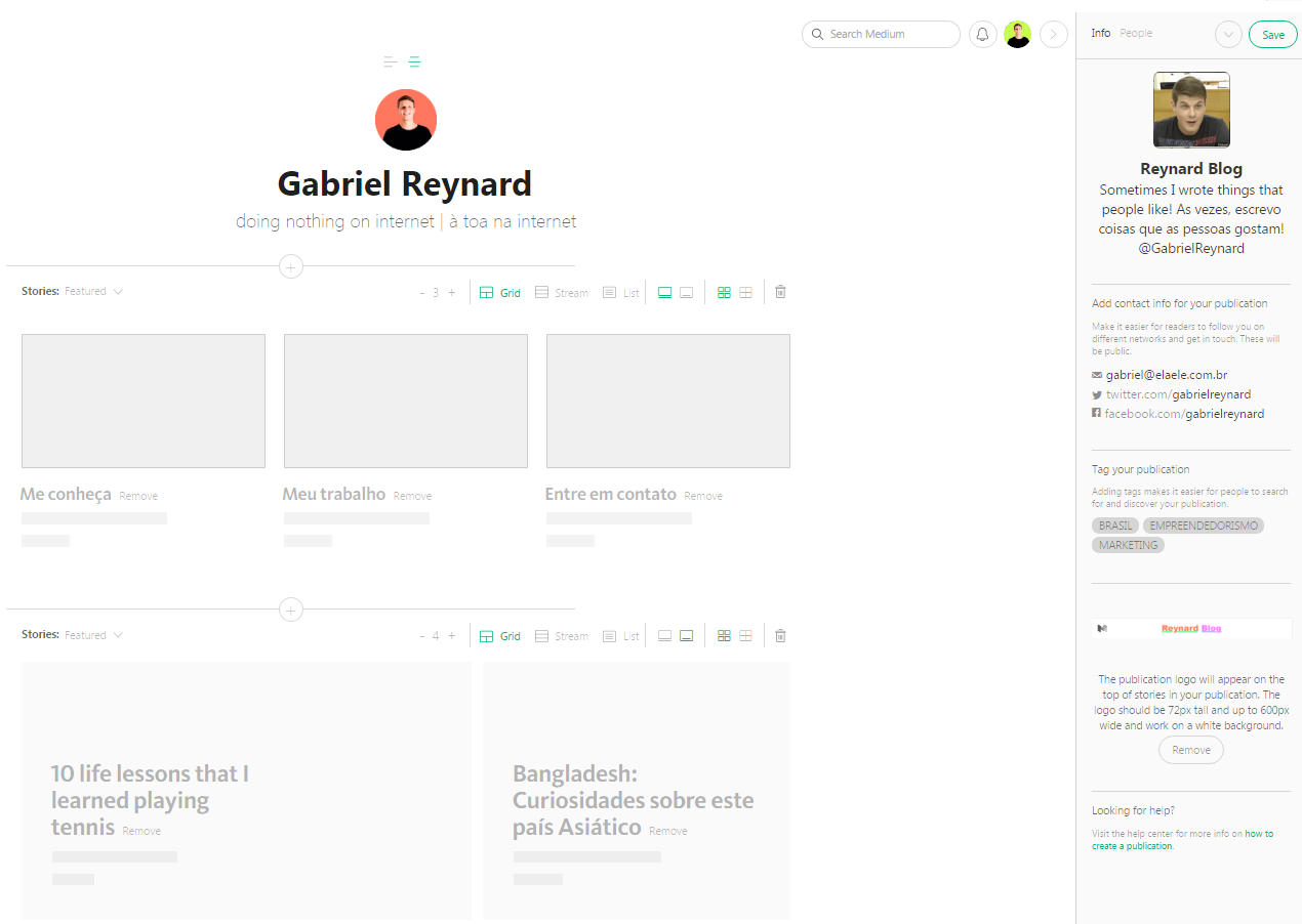 How to start a beautiful personal blog using Medium