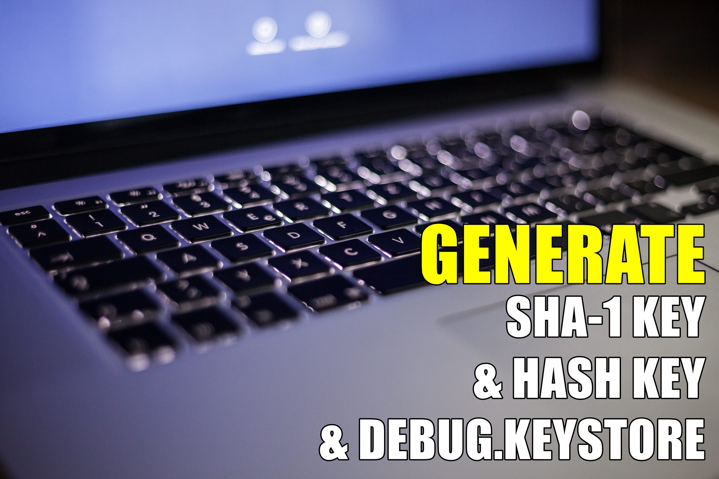 in keystore windows generate Generate Facebook SHA for Android for Key Google Studio and Hash Key 1 Maps in