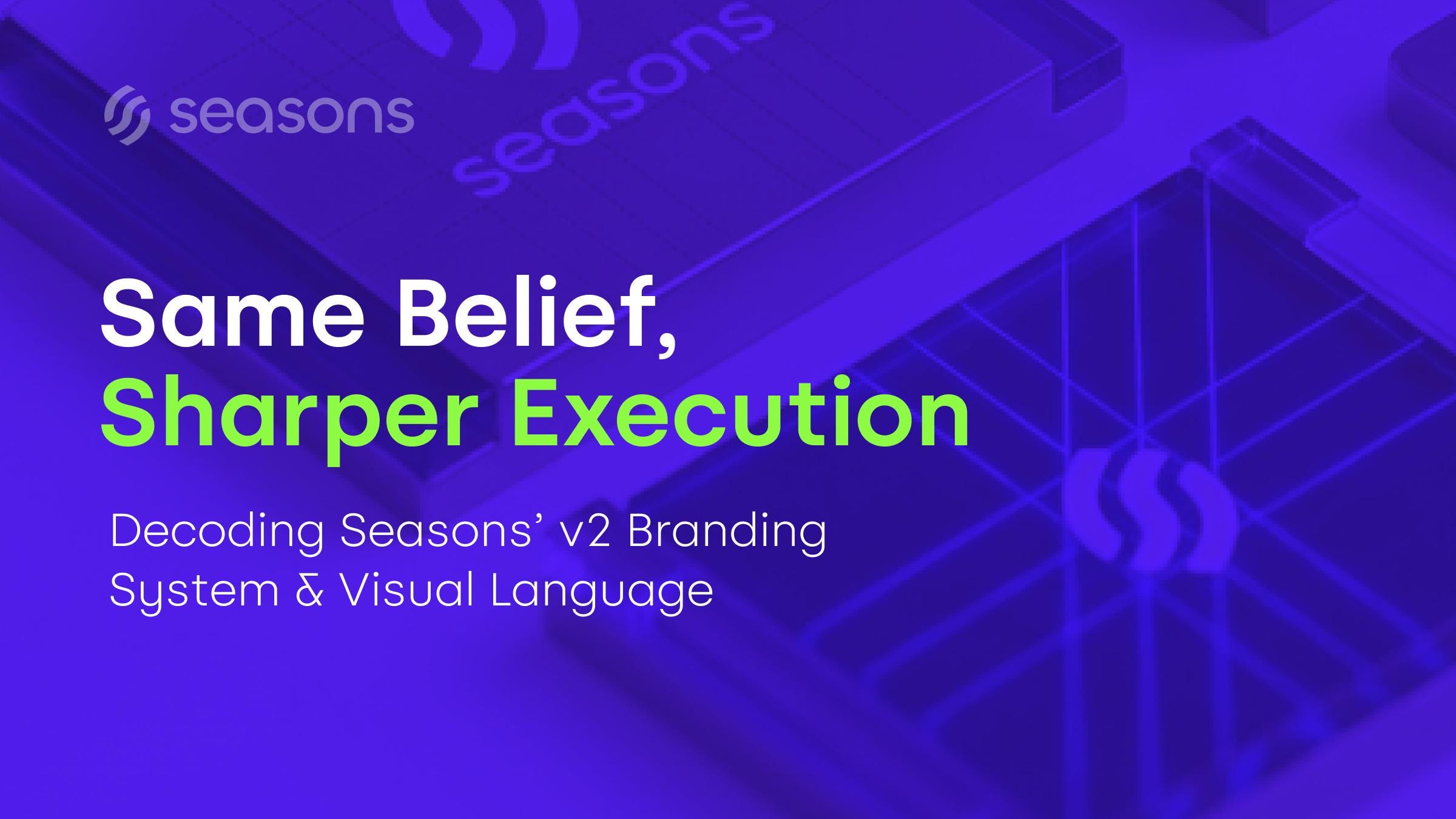 Same Belief, Sharper Execution