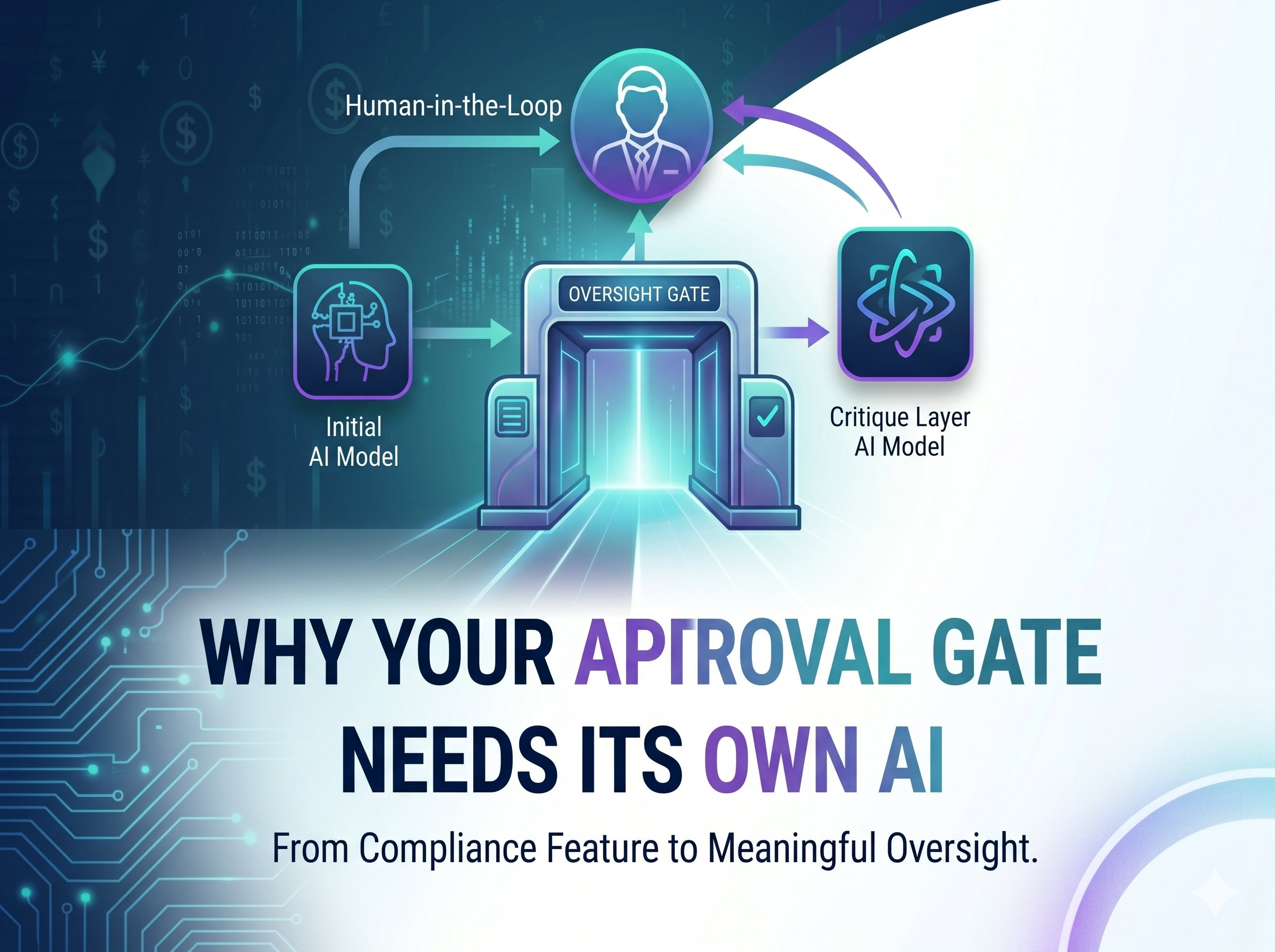 Why Your Approval Gate Needs Its Own AI
