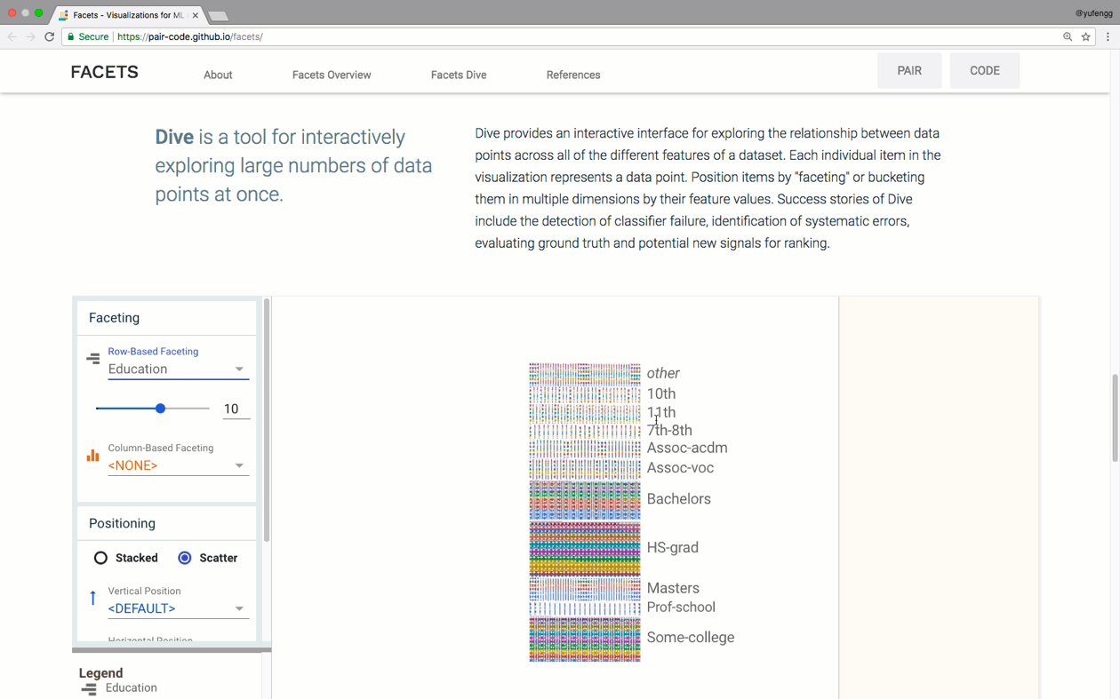 Visualize your data with Facets Towards Data Science