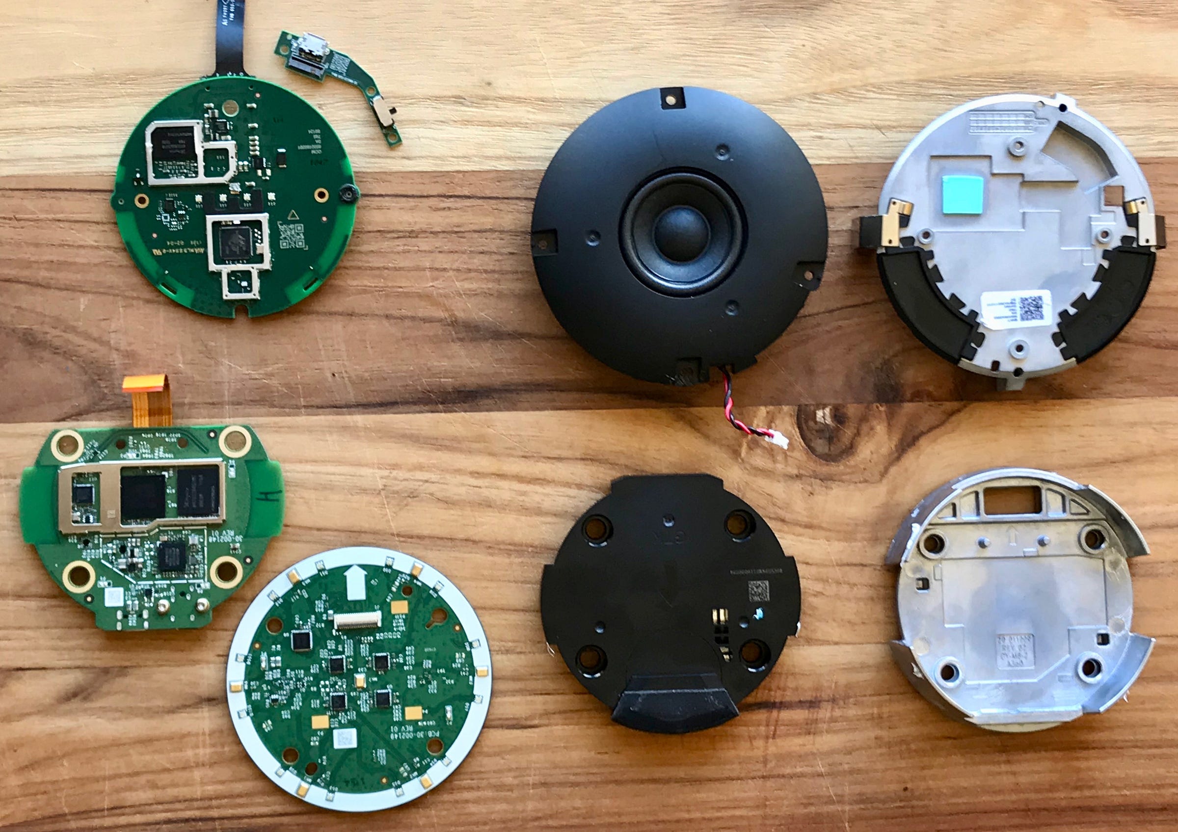 Google Home Mini teardown, comparison to Echo Dot, and giving technology a voice