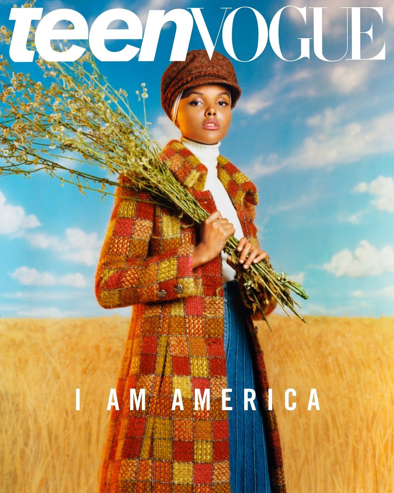 Halima Aden First Hijab Wearing Cover Model For Teen Vogue