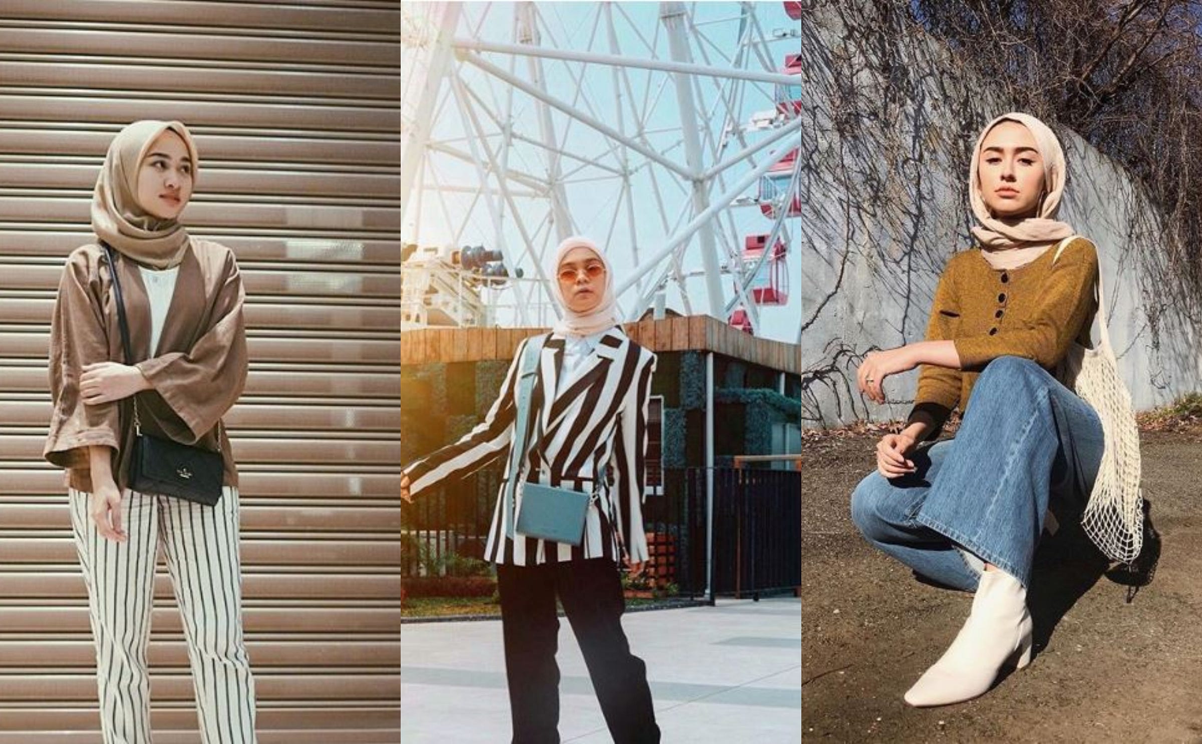 Inspirasi Gaya Hijab Fashion Kekinian Para Influencer Yang Bisa Kamu