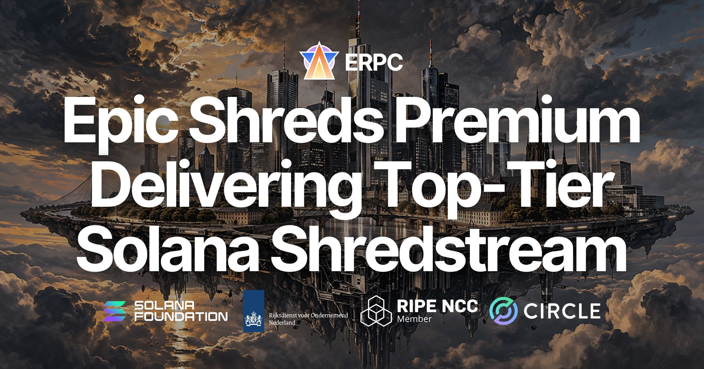 ERPC Releases Epic Shreds Premium — On the Same Network as the World #3 Validator, Delivering…