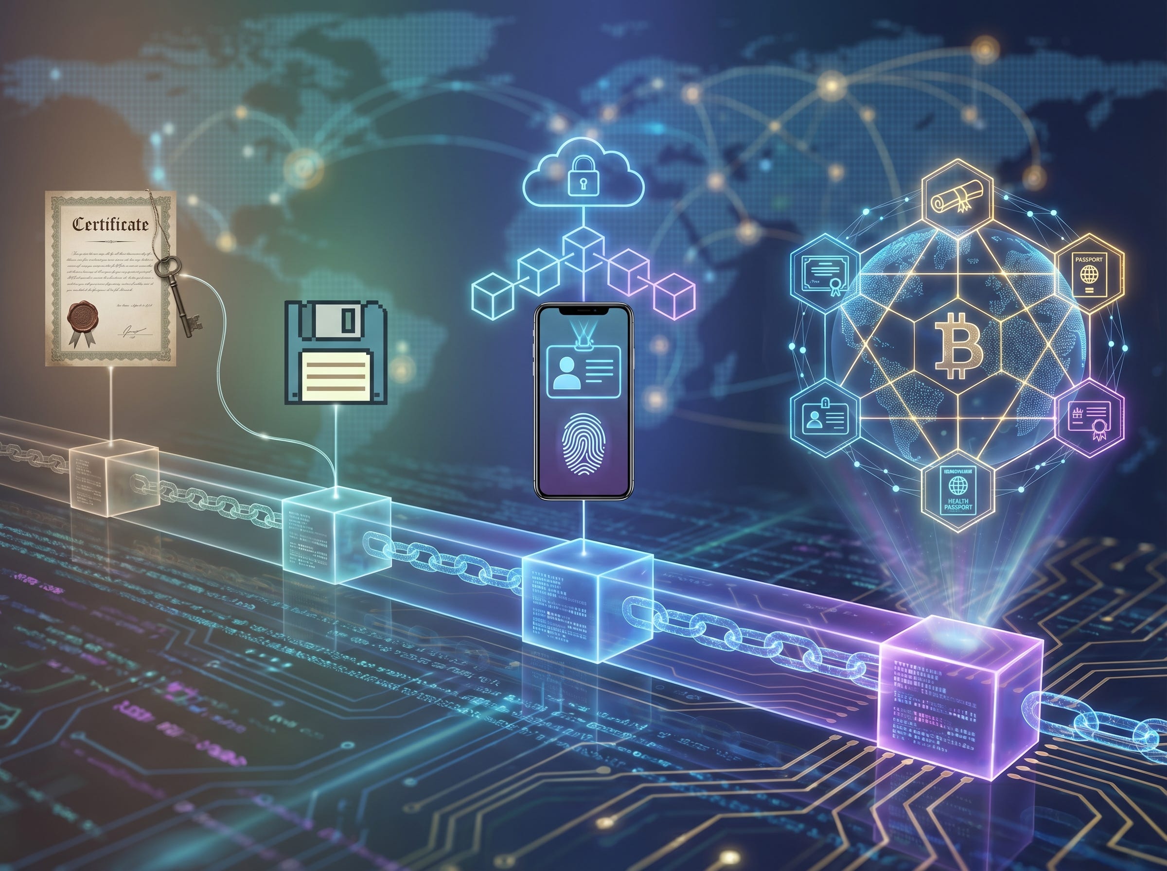 The Evolution of Digital Credential Systems with Blockchain