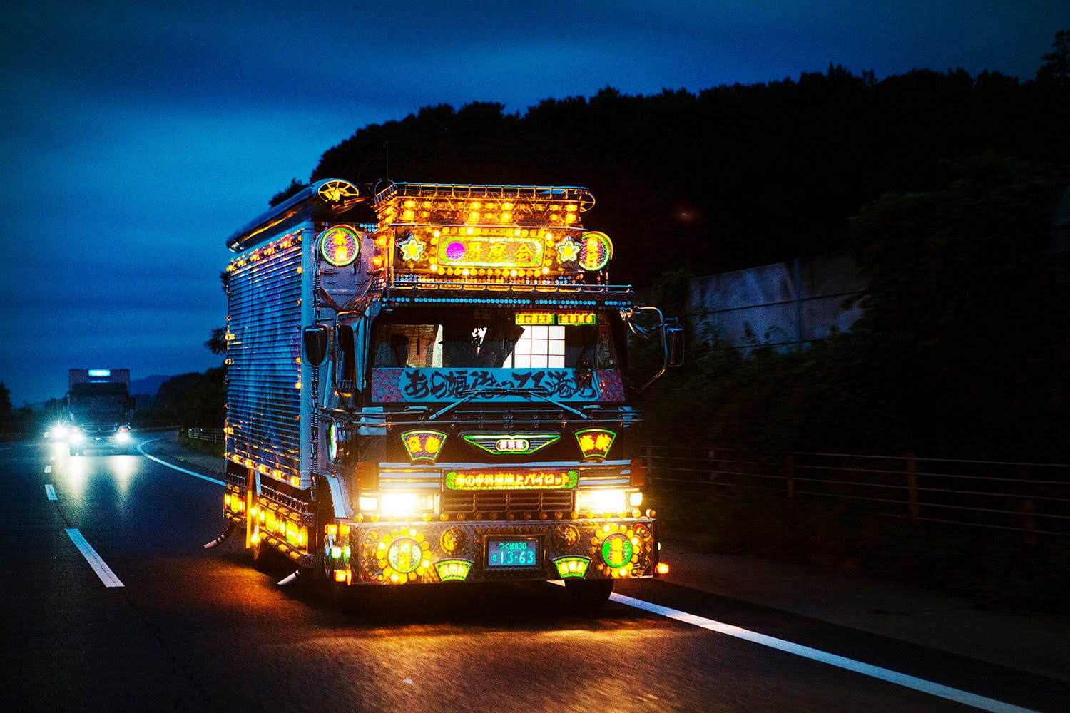 Behind the Scenes in Fantastical Neon Trucks of Dekotora Culture