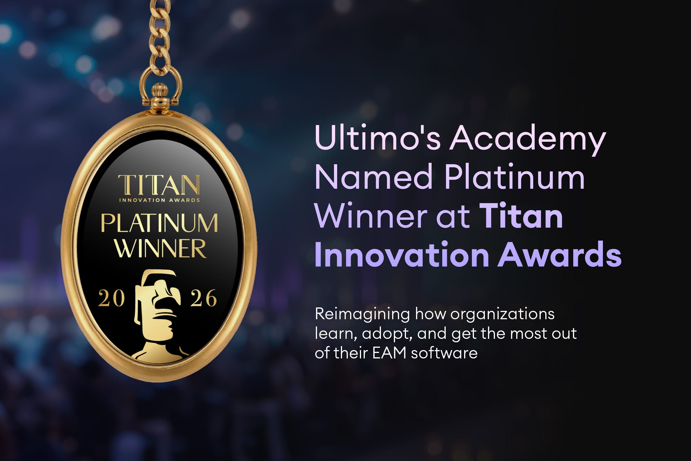 Ultimo AcademyWins 2026 TITAN Innovation Award